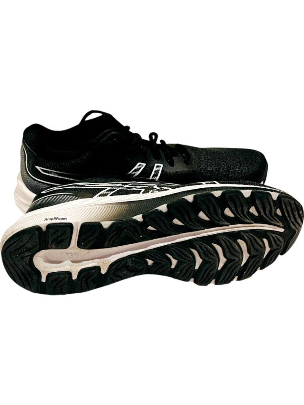 Asics Gel-Excite 9 Shoes - Black & White - Men's Size 7.5 - Picture 8 of 9
